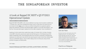 A Look at Keppel DC REIT's Q3 FY2021 Operational Update